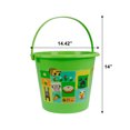thumbnail image 4 of Minecraft Jumbo Plastic Easter Pail, Green, by Ruz, 4 of 6