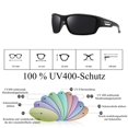 thumbnail image 5 of Gafas deportivas para hombre Gafas de sol polarizadas Gafas de conductor Protección UV400, 5 of 5