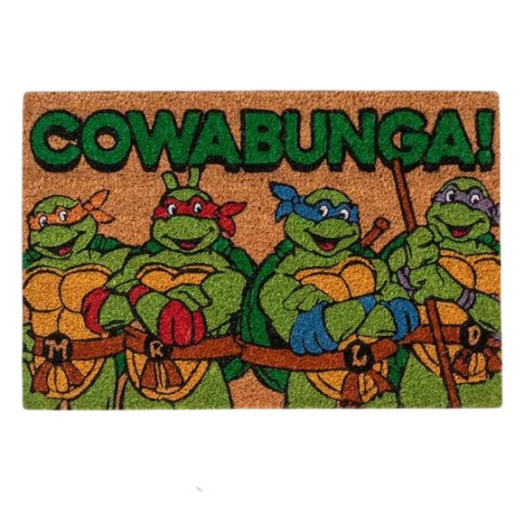Les Tortues Ninja Tapis de Porte Tortues Cowabunga