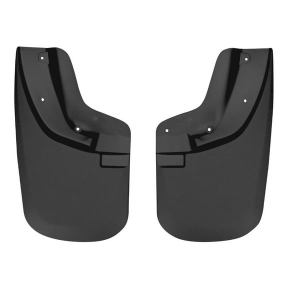 Husky Liners 56691 Custom Molded Front Mud Flaps Fit 2011-2016 Ford F-250/F-350 w/ OE Fender Flares