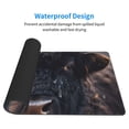 thumbnail image 3 of Xecao Majestic Black Yak for Waterproof Mouse Pad - Extended Contour Mouse Mat, Large Gaming Mousepad Laptop Keyboard Mat with Non-Slip Rubber Base, 3 of 8