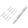 thumbnail image 1 of Portable 8In1 Magnetic Pocket Screwdriver Kit Pen Shape Repair Hand Tools Set, 1 of 8