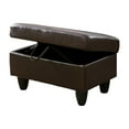 thumbnail image 7 of JESTOP Leather Storage Ottoman, Ottoman with Storage, Rectangle 28.5" Foot Rest Ottomans Stool for Living Room Bedroom, 7 of 7