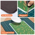 thumbnail image 4 of UNIWELL 2-Pack Kitchen Rugs, Non-Slip Machine Washable Mats for Laundry & Sink 17"x30"+17"x47" Green, 4 of 6