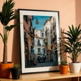 thumbnail image 3 of Vietri Residential 01 - Vietri sul Mare Campania Italy Photography Black Framed Wall Art Print 12 x 18 inches, 3 of 8
