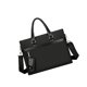 thumbnail image 3 of Maletín de negocios ligero y elegante para hombre, bolso de hombro para computadora portátil para viajes y trabajo Negro, 3 of 8