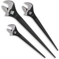 thumbnail image 1 of 3-Pack Adjustable Construction Spud Wrench Set 10 12 16 Inches, 1 of 7