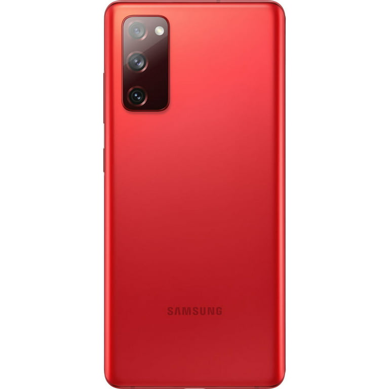 Pre-Owned Samsung Galaxy S20 FE 5G Factory Unlocked Android Cell Phone 128  GB US Version Smartphone Pro-amera, 30X Space Zoom, Night Mode Cloud Red