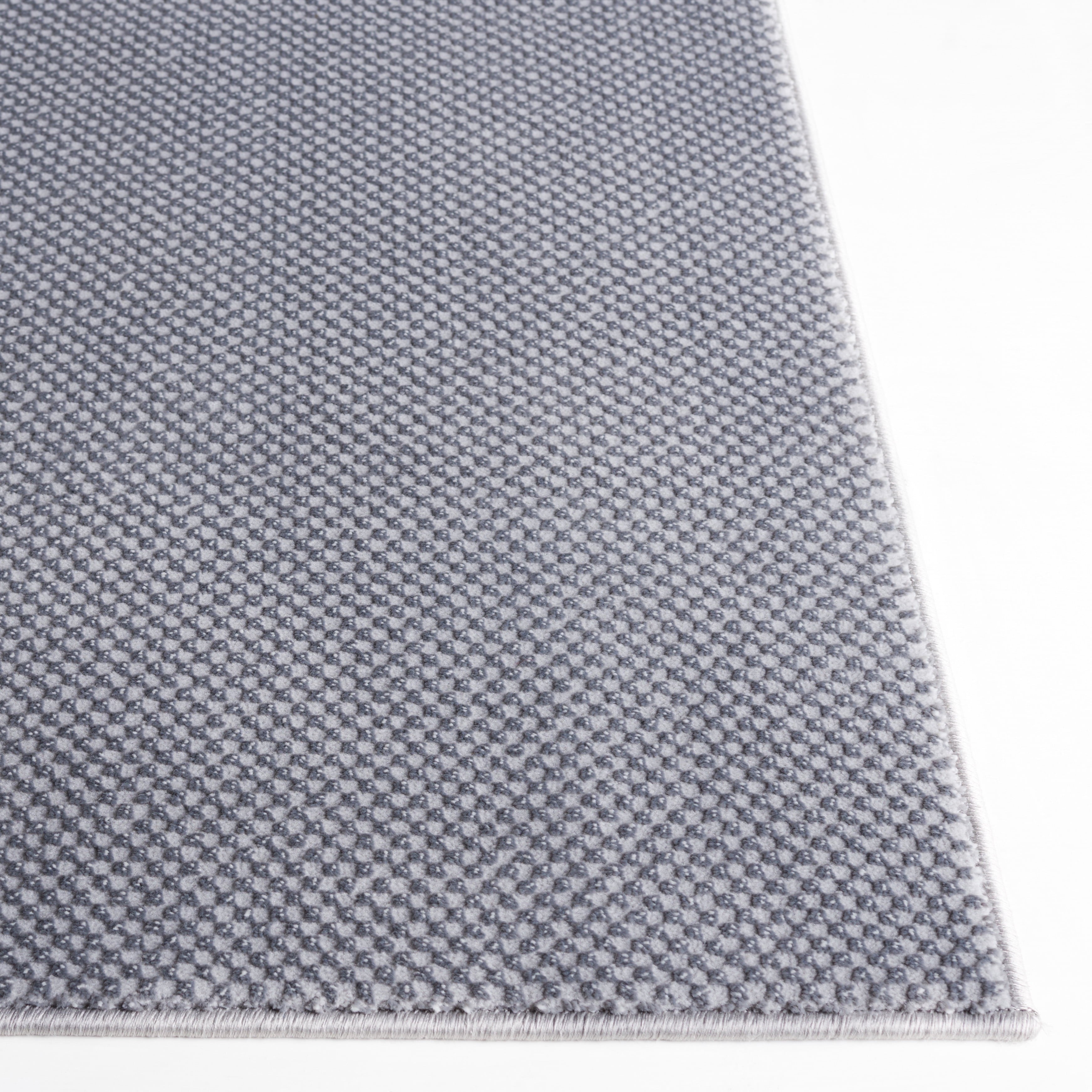 SAFAVIEH Continental Josif Solid Area Rug, Dark Gray, 4' x 6'