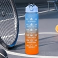 thumbnail image 4 of 750ML Water Bottles Big Water Bottle with Straw Travel Water Bottle with Time Marker Motivational Sports Water Bottle Waterbottles Clear Water Bottles Summer Essentials Gifts for Men Women, 4 of 7