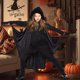 thumbnail image 2 of Halloween Kids Bat Costume, Halloween Party Costumes, Hooded Jumpsuit with Wings, Role Play Costumes, 2 of 3