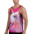 thumbnail image 2 of Gaeub Pig Men's Athletic Tank Top, Workout Sleeveless Shirts, Running Tank Tops for Gym, Running, Training - 4X-Large, 2 of 9