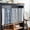 Blue B, variant on Black Boho Kitchen Valances for Windows, Farmhouse Tier and Valance Window Curtain with Tassels, Short Curtains for Bathroom, Living Room, Farmhouse, Bedroom, 59 x 18 Inches Length