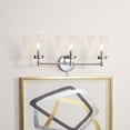 thumbnail image 3 of SAFAVIEH Sconces Lonsen Vanity Sconce Chrome / Black, 3 of 3