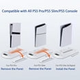 thumbnail image 2 of PS5 Cooling Station,PS 5 Pro Stand vertical and 3 Levels Turbo Fan with Dual Charging Station for PlayStation 5 Pro/Slim,PS 5 Accessories Kit,Headset Holder for PS 5 Digital/Disc-White, 2 of 7