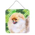 thumbnail image 1 of Pomeranian St Patricks Wall or Door Hanging Prints, 1 of 1