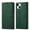 Green, variant on Case for iPhone 14 Wallet Case with Card Holder Premium Leather Flip Cover Magnetic Closure Case Shockproof Pure Color Cover Kickstand Card Slots Case for iPhone 14, Brown