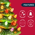 thumbnail image 2 of Joyfy 2 Pcs 7" Small Ceramic Christmas Tree,Prelit Ceramic Christmas Tree with Lights and Top Star,Table Top Christmas Tree Decorations,Holiday Tree, 2 of 8