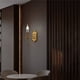 thumbnail image 4 of 2X Aplique de Pared con Candelabro Vintage de 3 W, Base E14, Luz de Pared de Metal para Dormitorio, Sala de Estar, Pasillo, Bronce, 4 of 5