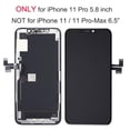 thumbnail image 2 of Para iPhone 11 Pro Pantalla Táctil Retina HD LCD Digitalizador, 2 of 5
