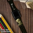 thumbnail image 2 of Fine Art HD Watch Band for Apple Watch - 42/44/45/49mm(46mm Series 10) Short Skeleton Smoking by Affinity Bands, 2 of 3