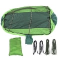 thumbnail image 1 of Hamaca de camping transpirable, ligera, portátil, doble, para 2 personas, ideal para senderismo al aire libre, supervivencia y viajes., 1 of 14