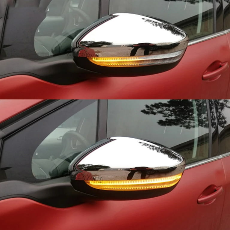 BFY Car LED Side Mirror Light Flowing Dynamic Turn Signal Lamp For Peugeot  208 2008 2012-2021 For Citroen C3 III C4 Cactus 2017-2021 