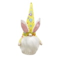 thumbnail image 1 of Muñeca sin rostro Feliz Pascua, muñeca encantadora, regalos de Pascua para niños, decoración de conejito de Pascua para el hogar, mesa, Kits de decoración para fiestas Amarillo Sin piernas Yuarrent HA003433-05, 1 of 1