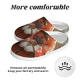 thumbnail image 6 of Picia Adorable Kitten In Kimono for Women's Lamb-hug Comfy Fleece House Slippers Memory Foam, Slip-on House Shoes Indoor Outdoor-35/36, 6 of 7