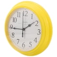 thumbnail image 4 of Silent Modern Wall Clock for Home/Office (Yellow, .84in), 4 of 8