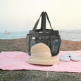 thumbnail image 6 of PRETXORVE Beach Bag, Beach Bags- Sandproof- Mesh Beach Bag for Swim Pool Bag Beach Tote Bag-Toy Tote Bag-Grocery Storage Net Bag, 6 of 7