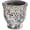 Type 3 - Dia. 6.1 Inch, variant on 6.3 Inch Cement Plant Pot for Plants, Succulent Planter with Embossed Design, Vintage Concrete Flowerpots with Drainage Hole, Decorative Orchid Houseplant Pot Indoor Outdoor Plant Container