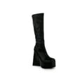 thumbnail image 2 of Reflective Women's Knee High Statement Block Heel Boot's, 2 of 3