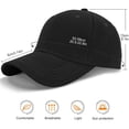 thumbnail image 5 of maskred Women's Ponytail Baseball Cap Washable Hat Sun Protection Girls Cap Baseball Cap No.3, 5 of 5