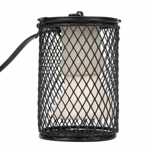 Ejoyous Bombilla de Cerámica Con Jaula, 100 W, Emisor de Cerámica Infrarroja, Lámpara de Calor para Lagarto, Serpiente, Pollito, Tortuga, Reptil ,, Reptil,, Reptil,