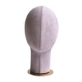 thumbnail image 3 of Soporte para Gorra de Sombrero, Modelo de Cabeza de Maniquí de 22 , Soporte para Sombrero Multifuncional de 11,8 de Alto para Salón, Hogar, Viaje, E Con base metálica, 3 of 8