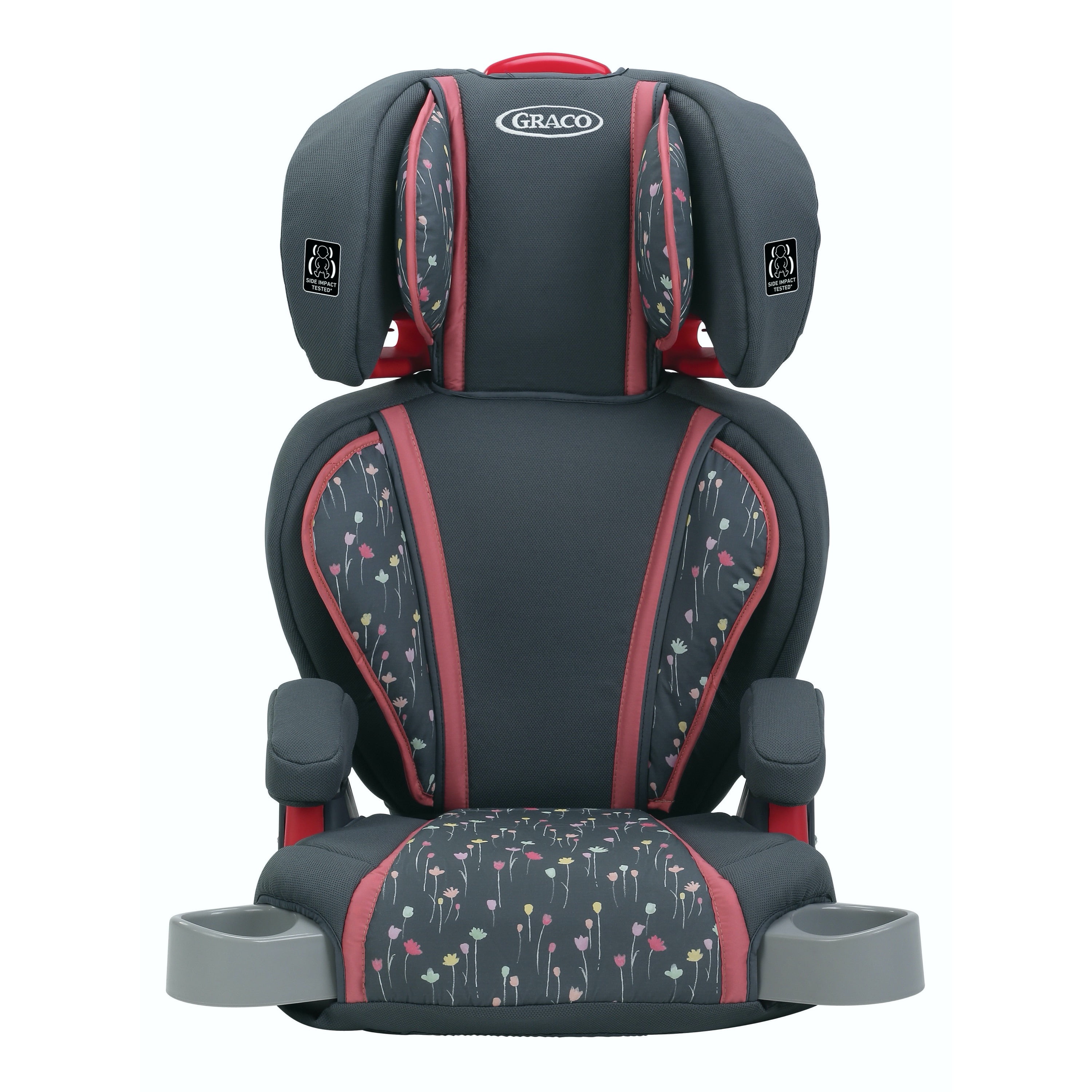 Graco Highback TurboBooster Height Adjustable Car Seat for 30 100 Pounds Alma Walmart