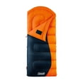 thumbnail image 2 of Coleman Montauk 20°F Big and Tall Sleeping Bag, Tiger Lily, 2 of 6