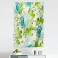 thumbnail image 1 of Shabby Flora Tapestry, Tropical Botany Garden Theme Blue Roses Leaves and Bouquets, Fabric Wall Hanging Decor for Bedroom Living Room Dorm, 5 Sizes, Turquoise Pale Pink, by Ambesonne, 1 of 1