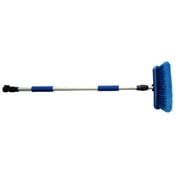 Auto Drive Car Wash Flow Thru Brush, Aluminum Extend Pole, Blue