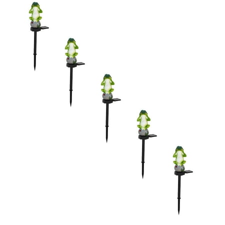 

DBYLXMN Water Proofing Sight Light Solar Light Outdoor Courtyard Light Garden Decoration Light Animal Ground Plug In Light 2PCS Outdoor Garden Lights Solar Lights for Fence Wall Pumpkin Lamp Outdoor