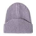 thumbnail image 2 of Baqcunre Hats for Women, Solid Women's Woolen Outdoor Warm Hat Casual Fashion Hat Knitted Baseball Caps,, 2 of 3