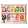 thumbnail image 1 of Juego de cambio de cuentas con bolígrafo magnético de madera para niños, juguetes educativos de educación temprana, clasificación de colores y cálculo de conteo magnético, 1 of 1