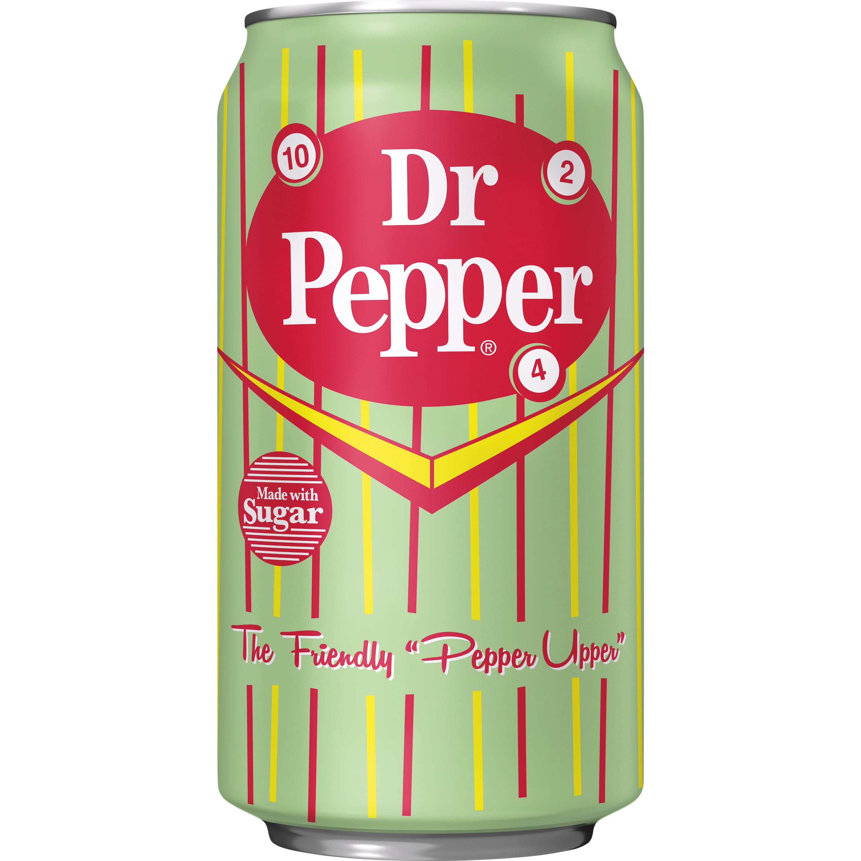 Dr Pepper® Soda Made with Sugar 12 fl. oz. Glass Bottle, Ready To Drink