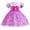 A, variant on Emy Dola Baby Girl Cartoon Lace Dress Toddler Puff Sleeve Princess Tutu Dress Kids Wedding Party Dress Up