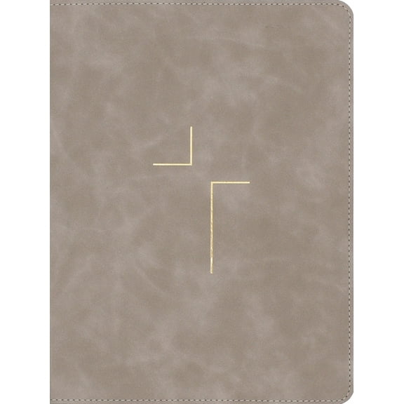 The Jesus Bible, NIV Edition, Leathersoft, Stone, Comfort Print, (Hardcover)