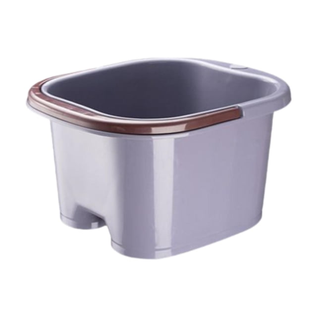 TISHITA Foot Bath Basin Foot Bathtub Lightweight with Handle Portable Foot SPA Basin violet