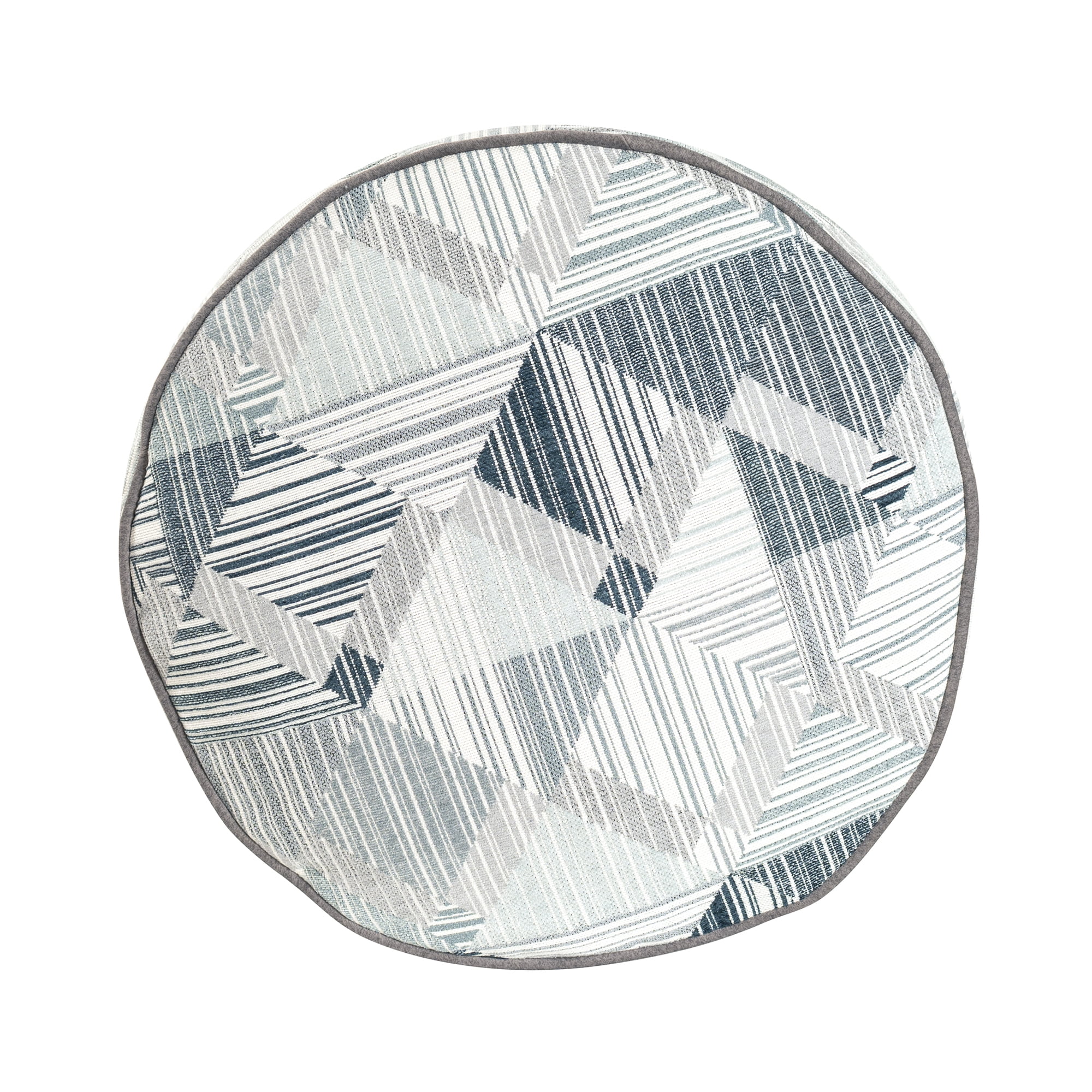 Prisma Navy Foot Pouf