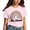 Pink, variant on MIXUE Toddler Girls Tops & T-Shirts Children Rainbow Print Glitter Fashionable Summer Round Neck Short Sleeve Pullover Tshirts Outwear,Beige,3-4 Years