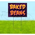 thumbnail image 1 of Baked Beans (18" x 24") Yard Sign, Includes Metal Step Stake, 1 of 6